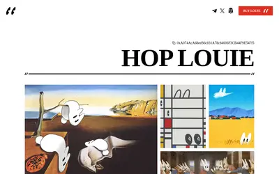 Website screenshot of Louie (2026-05-22)