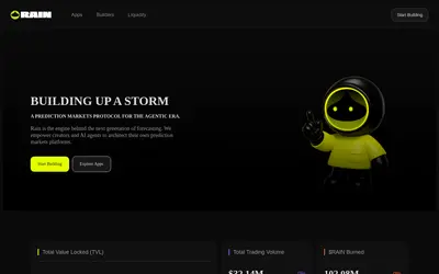 Website screenshot of Rain (2026-04-25)