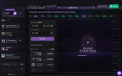 Website screenshot of SOLPUMP (2026-05-21)