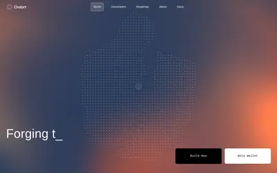Website screenshot of OroBit (2026-04-24)
