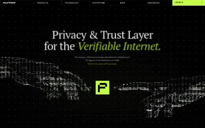 Website screenshot of zkPass (2026-05-28)