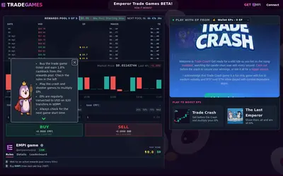 Website screenshot of Emperor (2026-05-20)