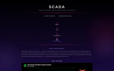 Website screenshot of SCADA (2026-05-21)