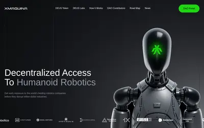 Website screenshot of XMAQUINA (2026-04-25)