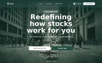 Website screenshot of Edel (2026-05-21)