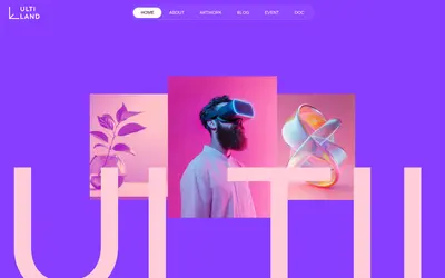 Website screenshot of Ultiland (2026-05-21)