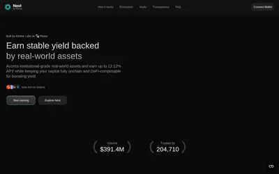 Website screenshot of Nest BlackOpal LiquidStone II Vault (2026-04-25)