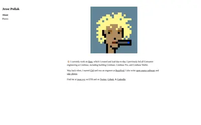 Website screenshot of jesse (2026-05-20)