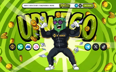 Website screenshot of UPWEGO (2026-05-19)