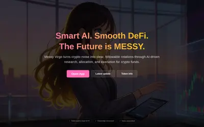 Website screenshot of Messy Virgo (2026-05-22)