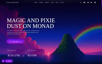Website screenshot of Pixie Dust (2026-05-29)