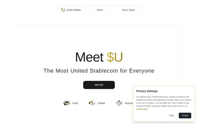 Website screenshot of United Stables (2026-05-20)