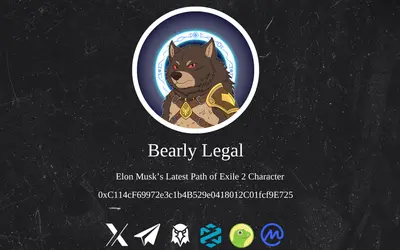 Website screenshot of Bearly Legal (2026-04-23)