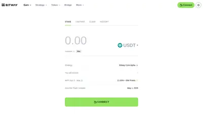 Website screenshot of Bitway (2026-04-25)