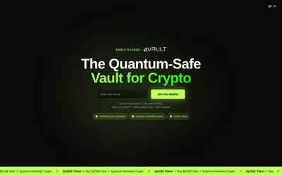 Website screenshot of qONE (2026-05-22)