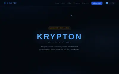Website screenshot of krypton (2026-04-25)