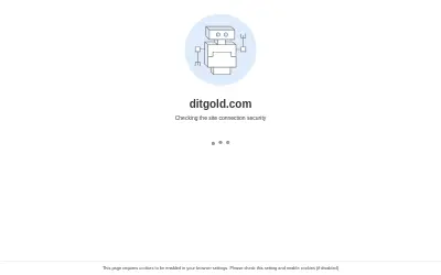 Website screenshot of DITGOLD (2026-05-29)