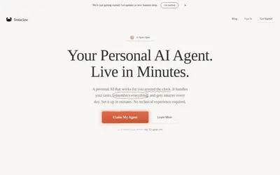 Website screenshot of Instaclaw (2026-04-25)
