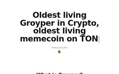 Website screenshot of Groyper (2026-06-04)