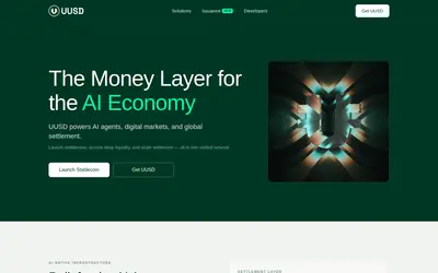 Website screenshot of Unity USD (2026-05-19)