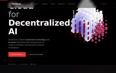 Website screenshot of WorldLand (2026-05-20)