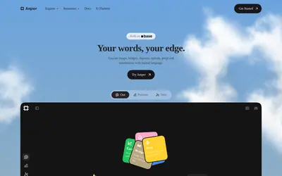 Website screenshot of Amper (2026-05-22)