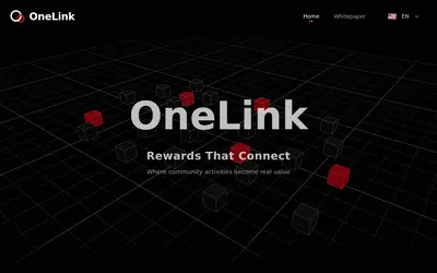 Website screenshot of OneLink (2026-04-25)