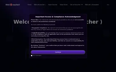 Website screenshot of Web Kvoucher (2026-05-29)
