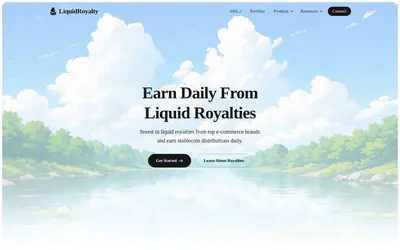 Website screenshot of SailOut Royalty (2026-05-22)