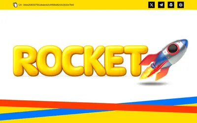 Website screenshot of ROCKET (2026-05-21)