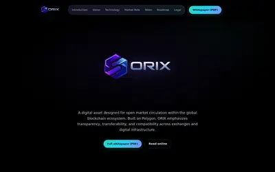 Website screenshot of ORIX (2026-05-21)