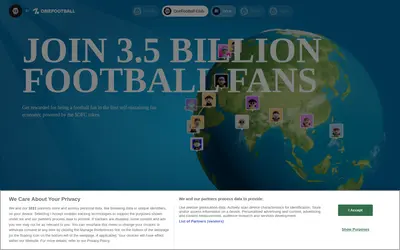 Website screenshot of OneFootball Club  (2026-05-22)