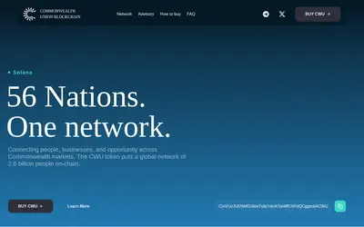 Website screenshot of Commonwealth (2026-04-26)