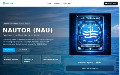 Website screenshot of Nautor (2026-04-24)