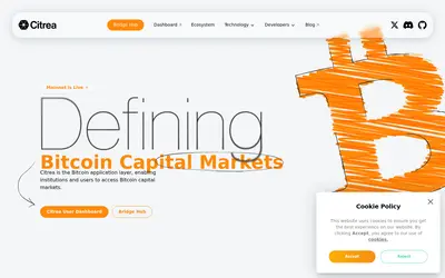 Website screenshot of Citrea Bridged WBTC (Citrea) (2026-05-21)