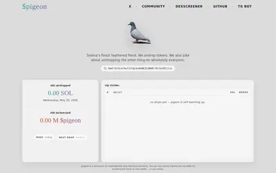 Website screenshot of Air dropper (2026-05-20)
