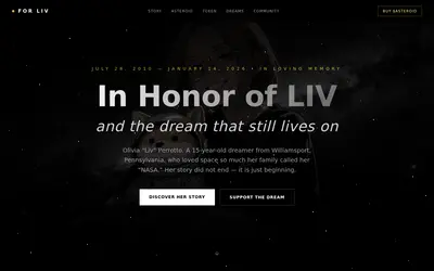 Website screenshot of Asteroid The Space Shiba Inu (2026-04-26)