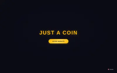 Website screenshot of Just A Coin (2026-04-28)