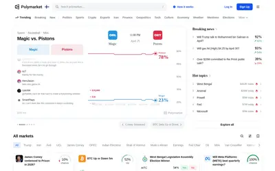 Website screenshot of Polymarket USD (2026-04-29)