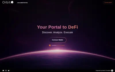 Website screenshot of Orbit (2026-05-04)