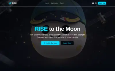 Website screenshot of Rise Moon (2026-05-06)
