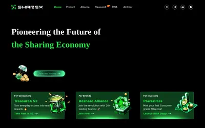 Website screenshot of ShareX (2026-05-08)