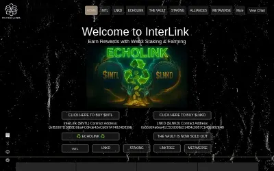 Website screenshot of InterLink (2026-05-31)