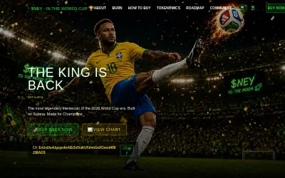 Website screenshot of Neymar in the World Cup (2026-06-01)