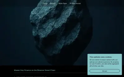 Website screenshot of Master Key Finance (2026-06-02)