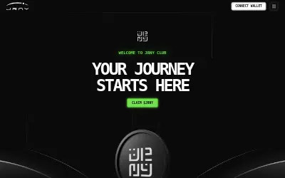 Website screenshot of JRNY (2026-06-17)