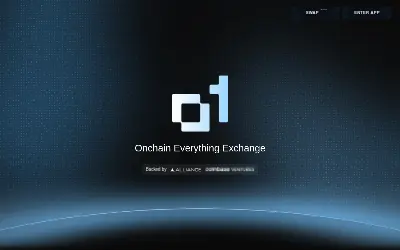Website screenshot of o1.exchange (2026-06-17)