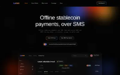 Website screenshot of Lumen Privacy (2026-06-19)