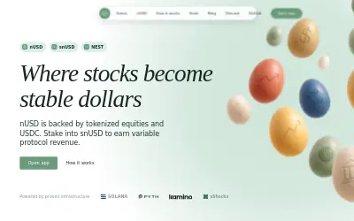Website screenshot of Nest (2026-06-22)