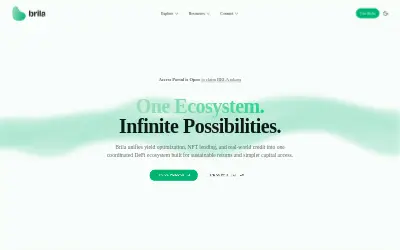 Website screenshot of Brila Finance (2026-06-26)
